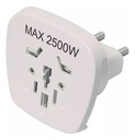 Adaptador Multiformato Ficha Schuko CONATEL