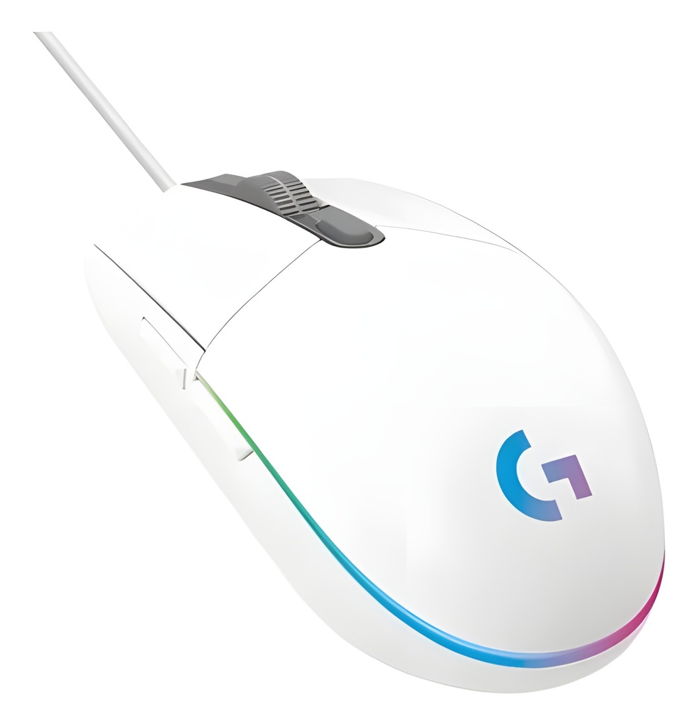 Mouse Gamer Rgb Cableado 8000Dpi 6 Botones
