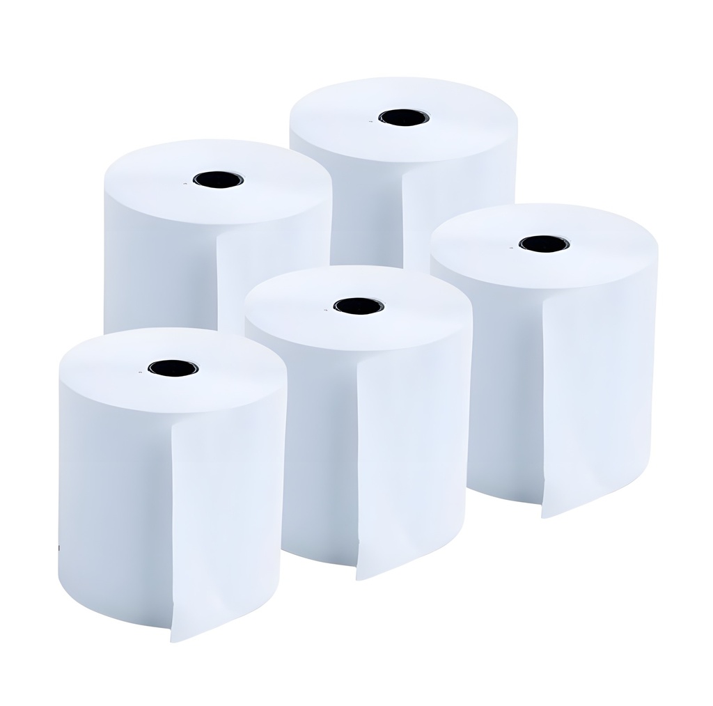 Rollo Papel Térmico 80mm Blanco