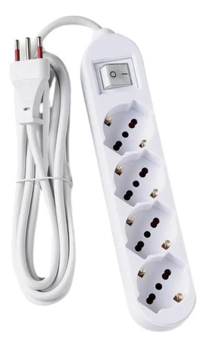 Alargue 3 metros 4x Schuko a Ficha 3L CONATEL