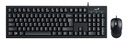 KIT TECLADO Y MOUSE Cableado