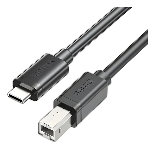 Cable USB-C A USB-B 2m Unitek