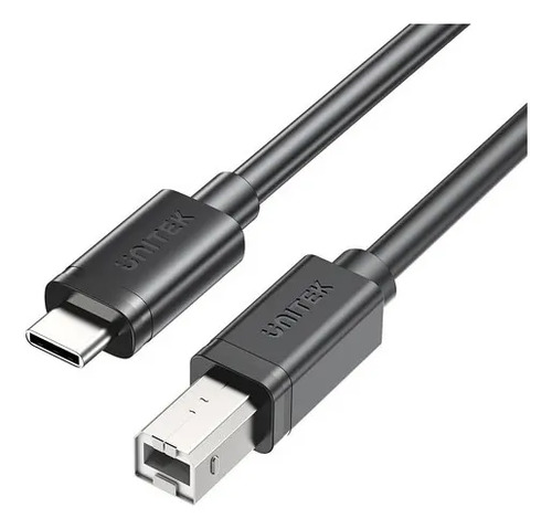 Cable USB-C A USB-B 2m Unitek