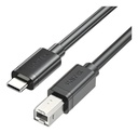 Cable USB-C A USB-B 2m Unitek