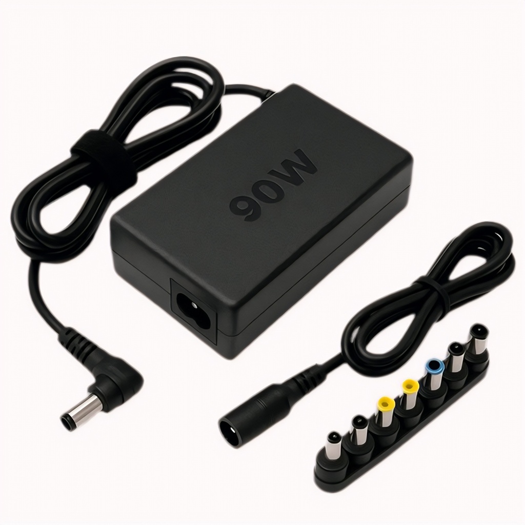 Cargador Universal Para Laptop 90W 8 Punteros