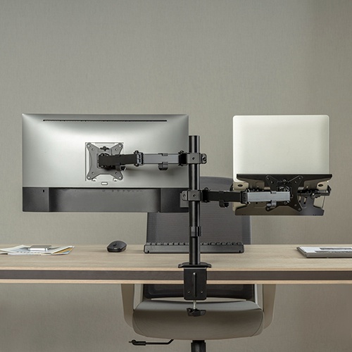 Soporte para monitor hasta 32" y notebook hasta 15.6"