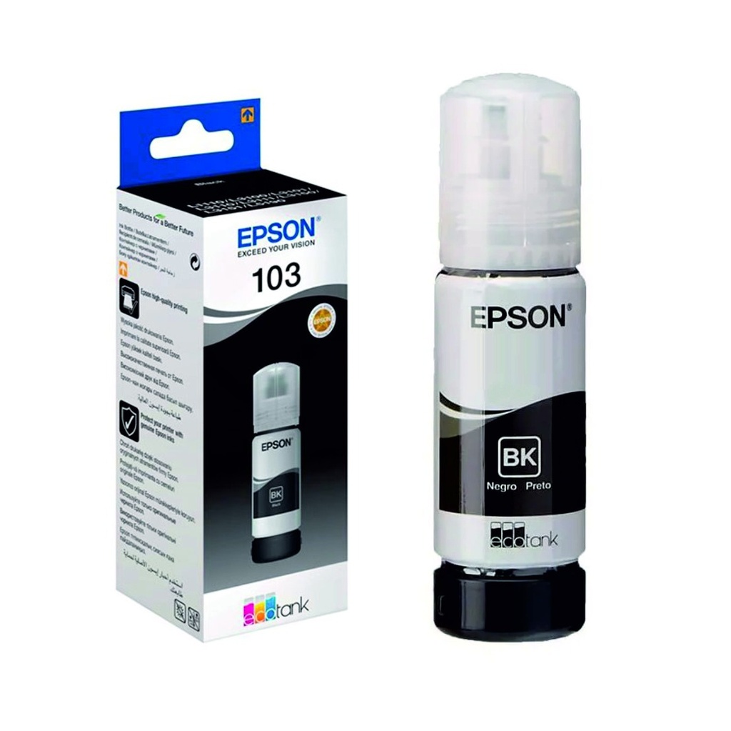 Botella De Tinta 103 Negro 65ml