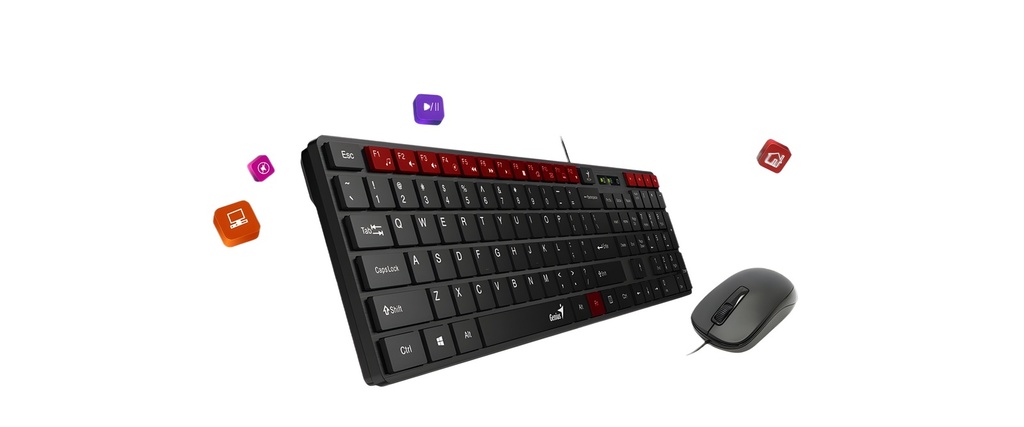 Teclado Cableado Español Slimstar C126
