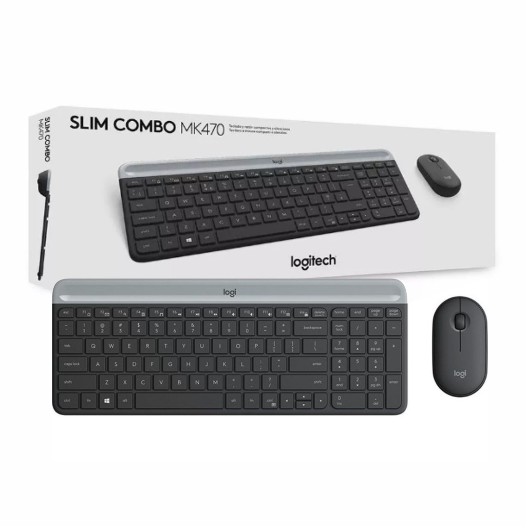 Teclado Y Ratón Inalámbricos Logitech