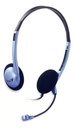 Auriculares Genius HS-02B con micrófono azul