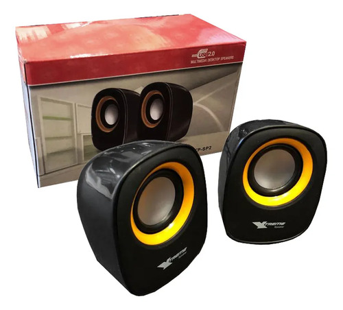 Parlantes Multimedia Xtreme negro USB