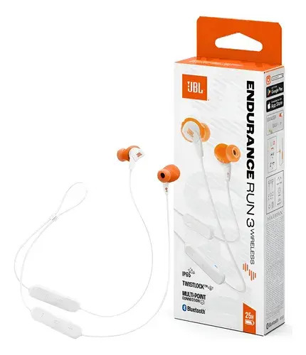 Auriculares Intraurales Endurance Run 3 BT blanco