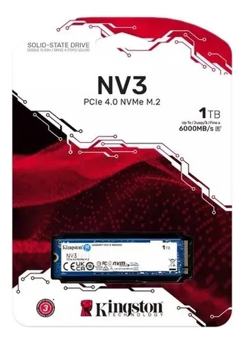 SSD Nvme 1TB Kingston