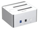 Dock Station Doble Bahía USB3.1 10Gbps