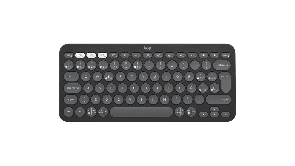 Teclado Bluetooth Compacto Pebble Keys 2