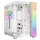 GABINETE ATX Factor de forma Mid-Tower ATX Color Blanco