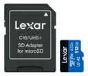 Tarjeta De Memoria microSD Lexar Blue 64GB Clase A1