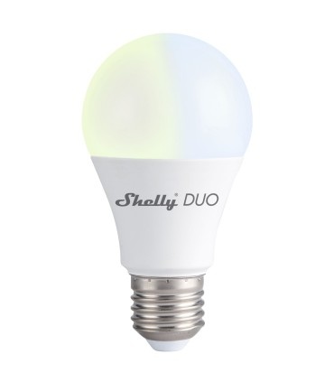 [DUO E27] Lampara LED Shelly DUO frio/calor Wi-fi 9W
