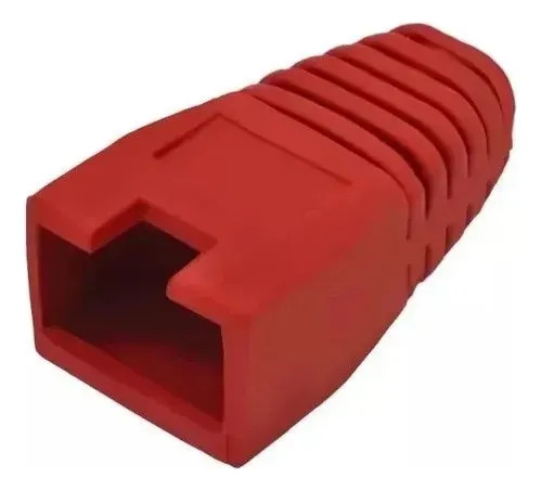 Capuchón Para Conector Rj-45 Rojo Nrg Plus