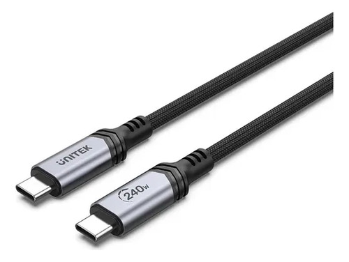 Cable USB-C a USB-C 2m Unitek PD 240W