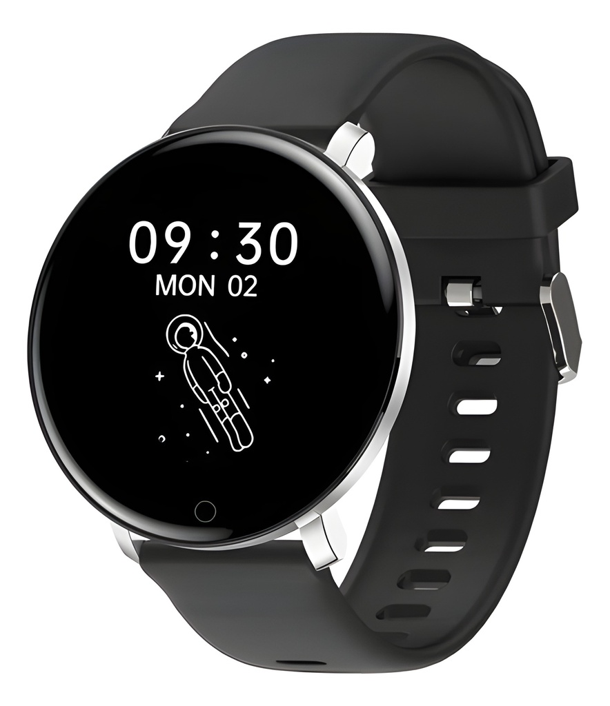 Smartwatch Negro Bluetooth 5.0 Pantalla 1.4" Full Touch Ips Curva 2.5D