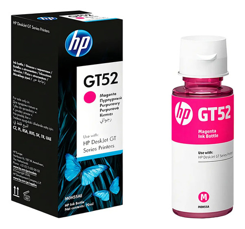 Cartucho De Tinta Hp Gt52 Magenta 70ml