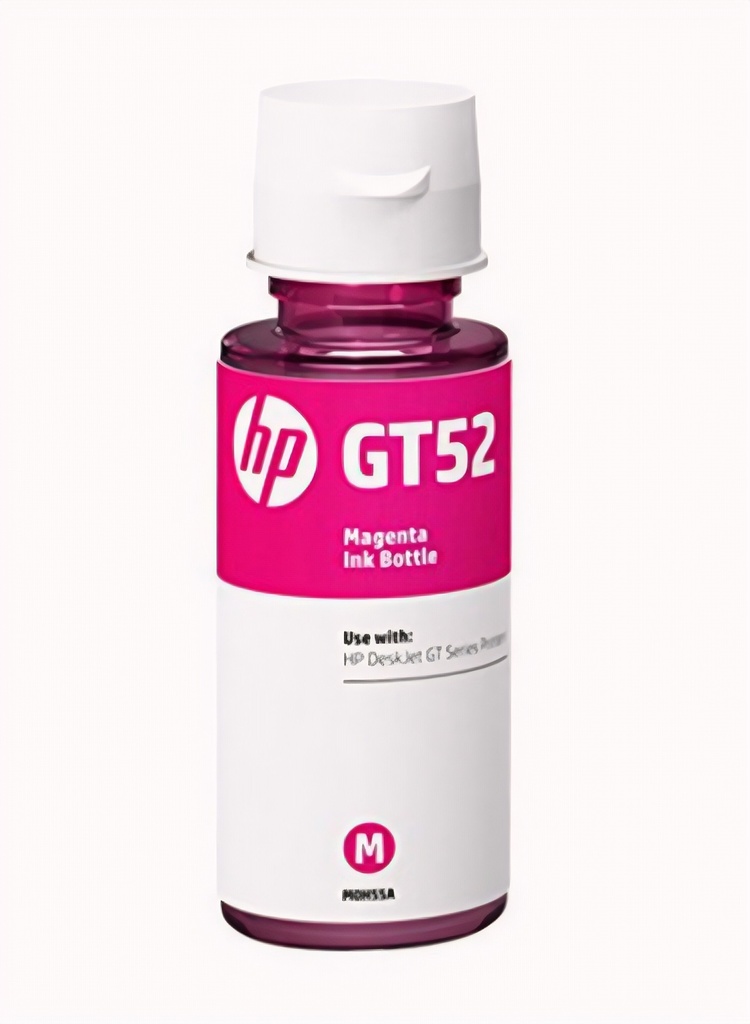 Tinta Original Hp Para Smart Tank Gt52 Magenta 70ml 8000 Páginas