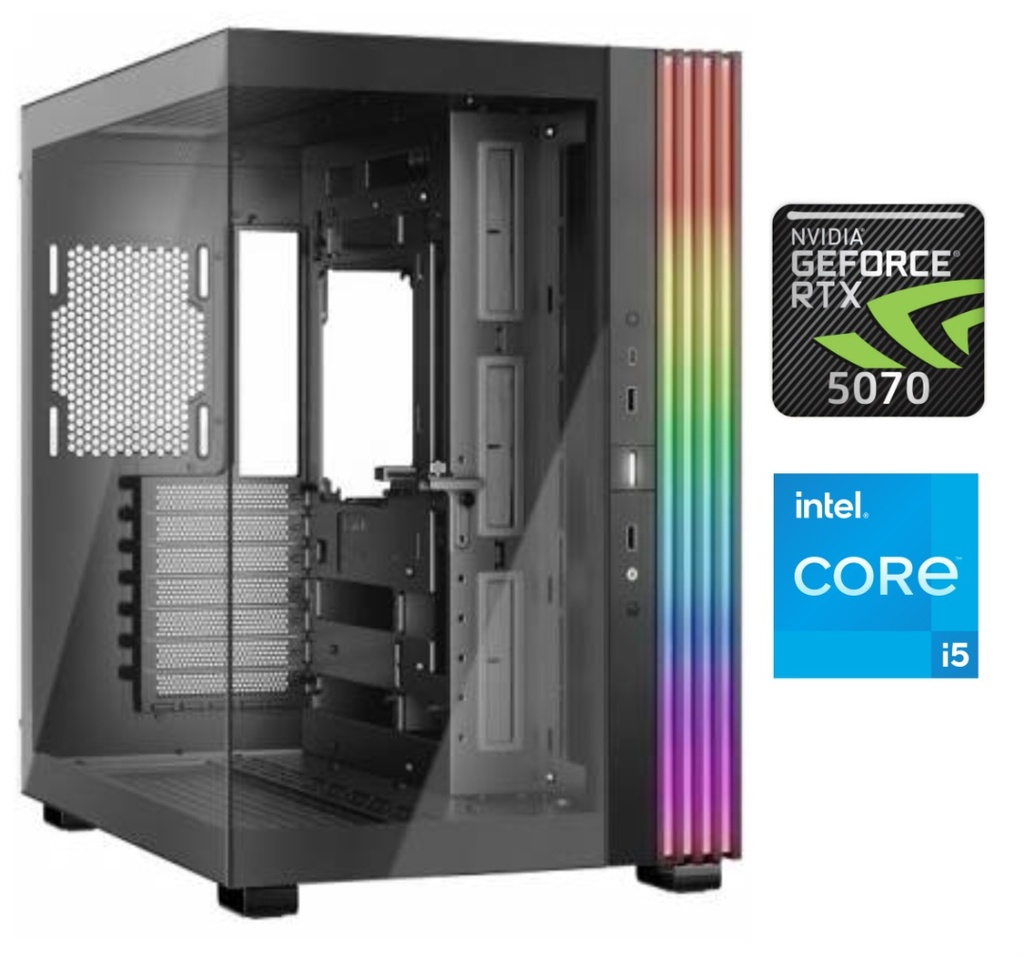 Equipo Gamer Core i5 14600KF, 32GB, 1TB NVMe, RTX 5070 12GB