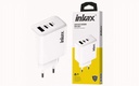 Cargador De Pared 40W 2x USB-C + 1x USB-A Blanco