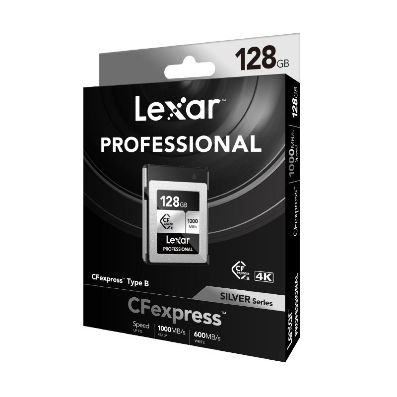 [CFexpress Type B Card Silver Series] Memoria CFexpress Lexar Pro 128GB Tipo B Silver Series