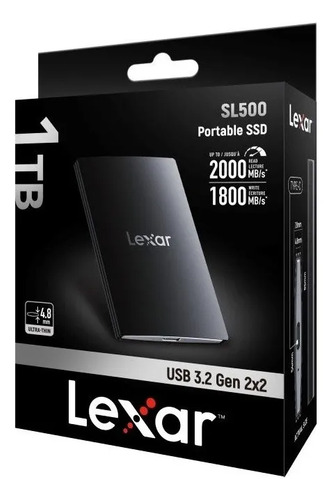 Disco SSD Lexar SL500 1TB Portable con Sujeción Magnética