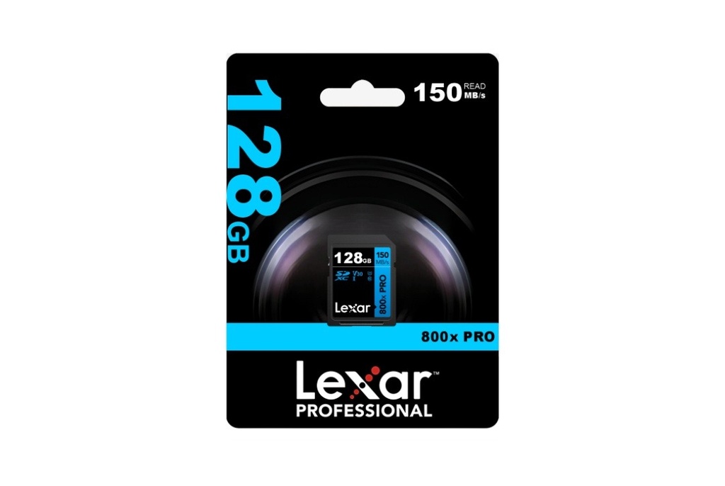 Tarjeta SD 128GB Clase U3 V30 Azul Series