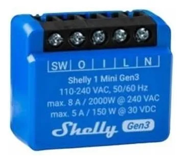 Rele Shelly Mini 1 GEN3 Wi-fi