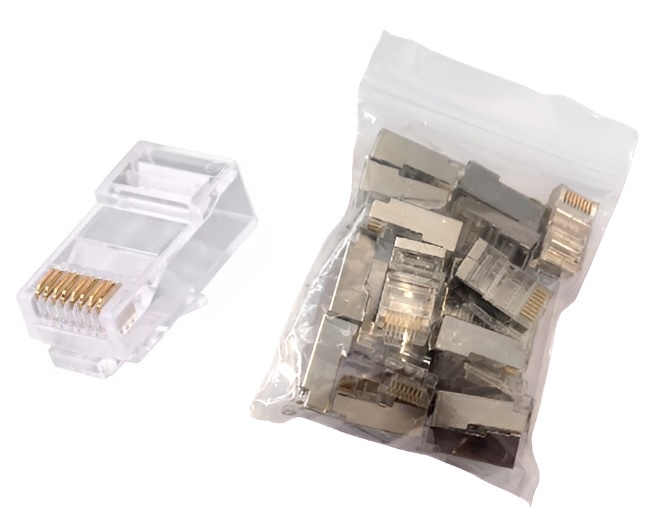 [PLG-5E-EZ] Conector RJ-45 NRG+ CAT5e 20 unidades