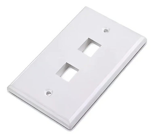 Patch Panel Cat6 2 Puertos Nrg Plus Fpl-120-2