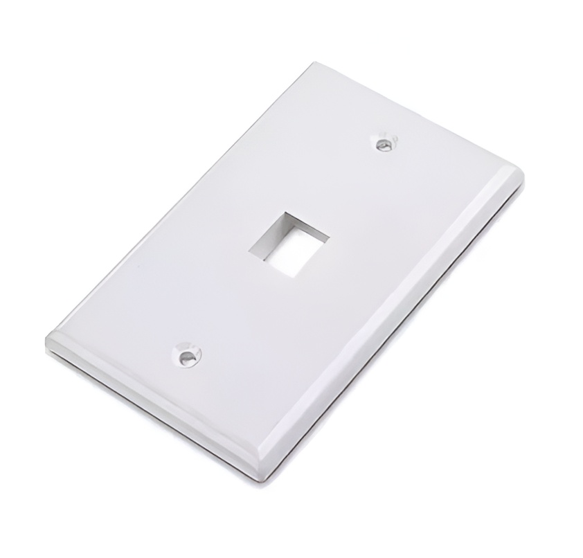 [FPL-120-1] Plaqueta RJ45 NRG+ 1 puerto blanca