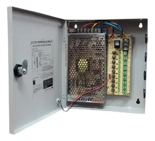 Fuente Conmutada PoE 9 Canales Nrg Plus