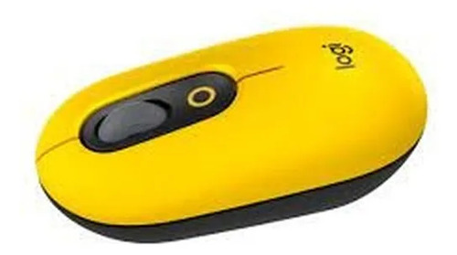Mouse Logitech POP inalámbrico bluetooth amarillo