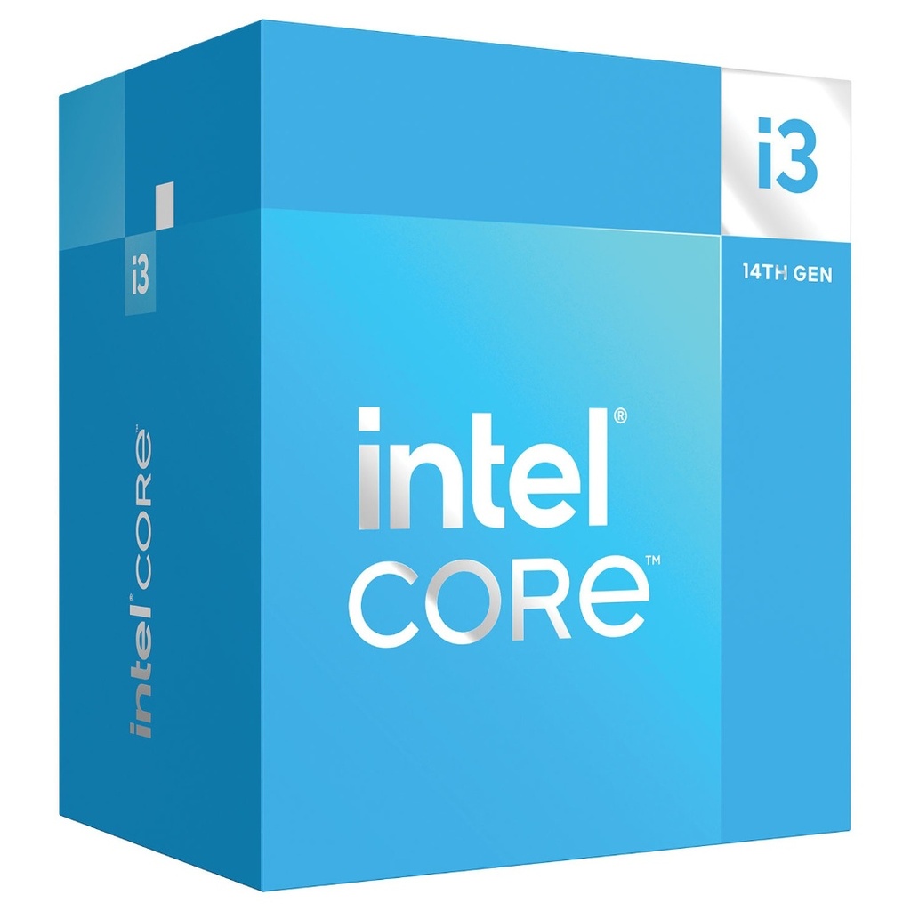 [14100F] Procesador Intel Core i3 14100F Box 3.50Ghz LGA1700