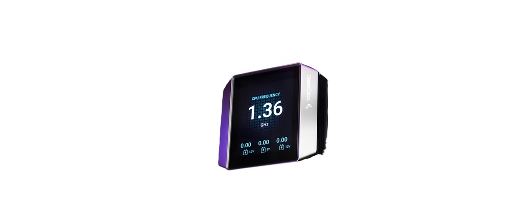 Refrigeración Líquida 240mm Aio Con Pantalla LCD 2.8" Argb Negro