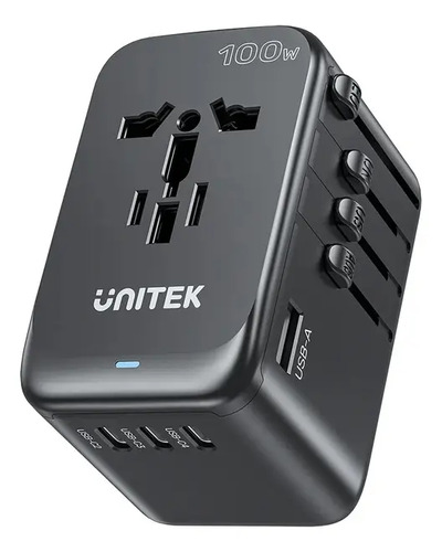 Cargador de Pared 100W USB-C PD + USB-A Unitek