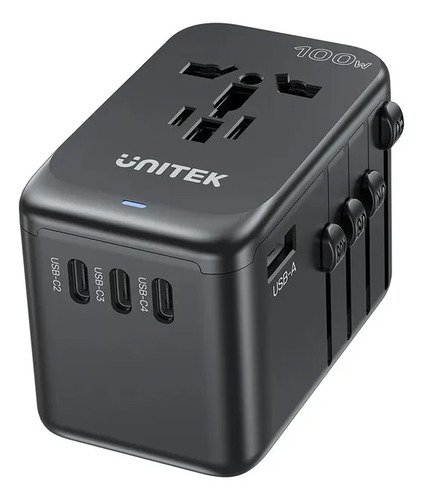 Cargador De Pared 100W 4 USB-C Pd + 1 USB-A