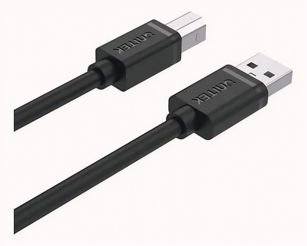 Cable USB 2.0 A USB-B 1M