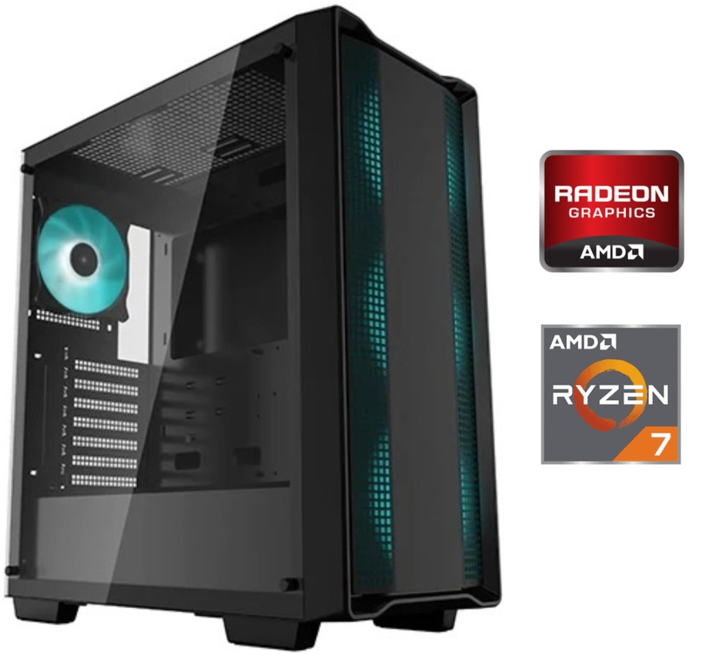 Procesador Amd Am4 Ryzen 7 8 Núcleos 4.6GHZ 16MB 65W Radeon Vega