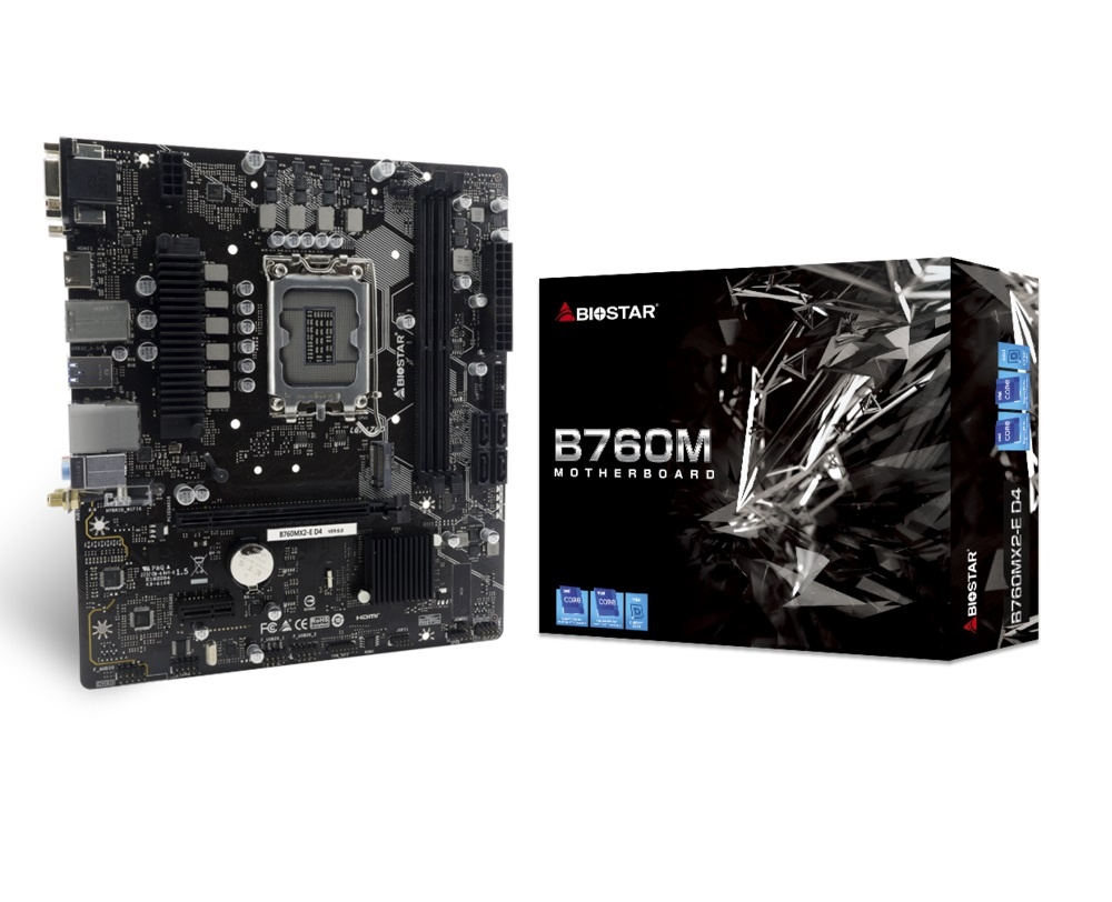 [B760MX2-E D4] Mother Biostar B760MX2-E D4 LGA 1700