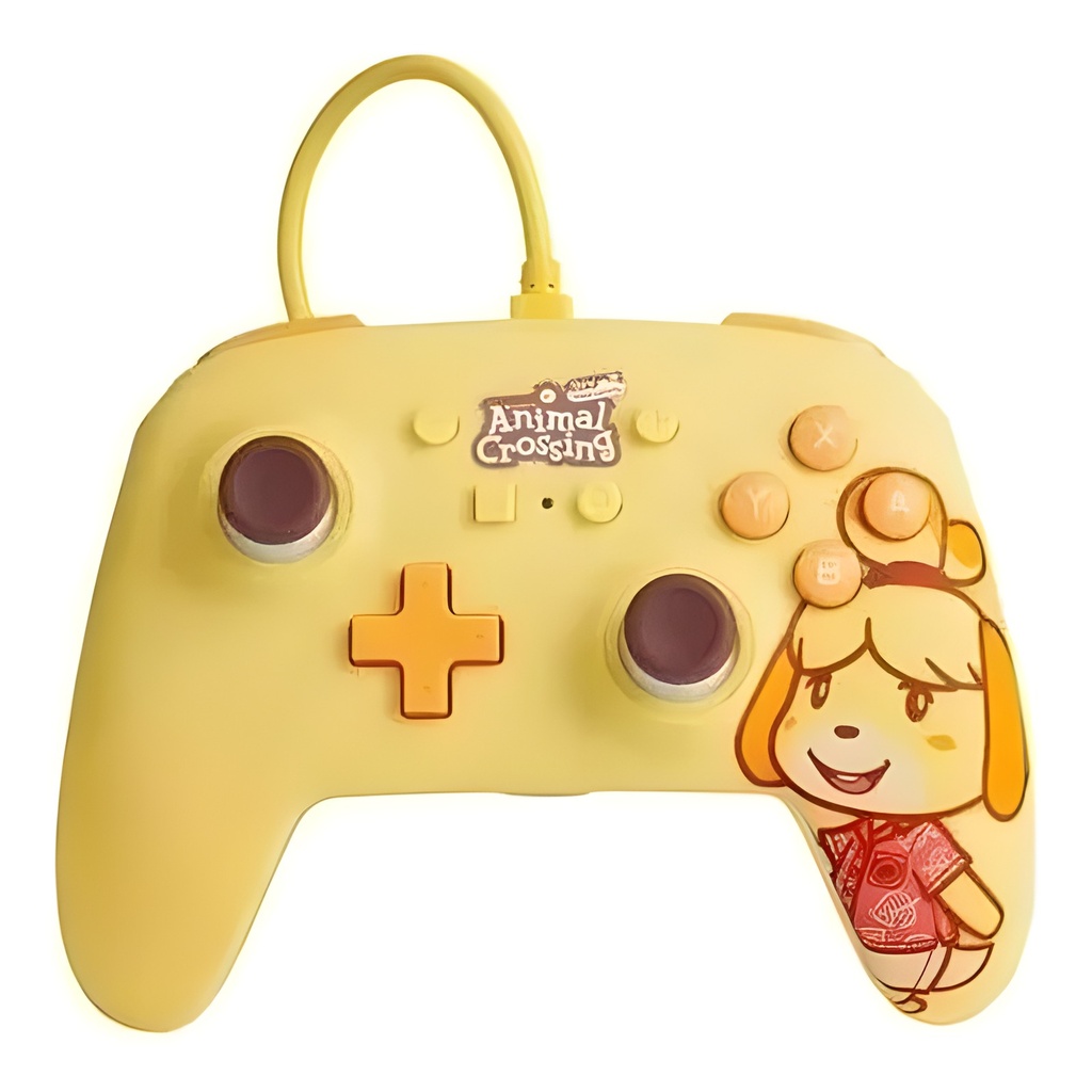 Gamepad Isabelle Cableado Switch Negro
