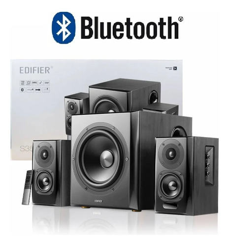 Parlantes Edifier 2.1 S351DB bluetooth