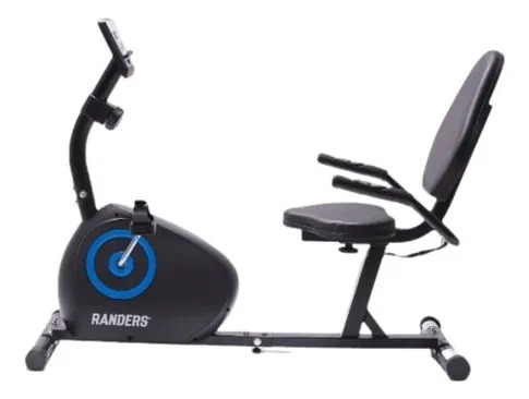 Bicicleta Recumbent Horizontal Magnética con Monitor de Pulso y 8 Niveles de Resistencia ARG-2534