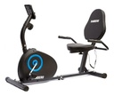 Bicicleta Estática Recumbent Magnética Con Monitor De Pulso Randers Arg-2534