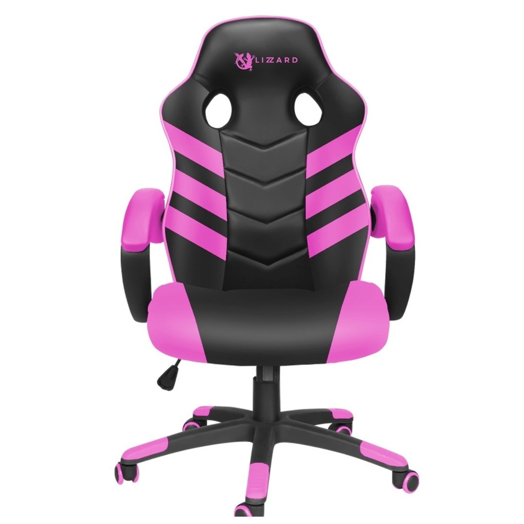 Silla De Oficina Negro Pu Ergonomica Reposabrazos Reclinable 120Kg